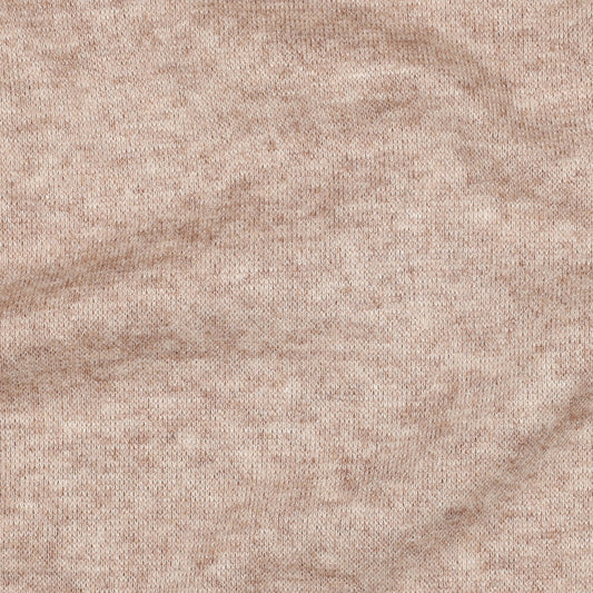 KNITTED MELANGE CINNAMON MELANGE