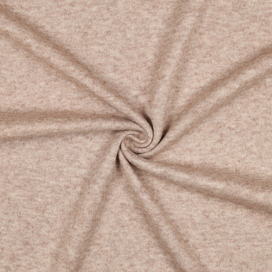 KNITTED MELANGE CINNAMON MELANGE