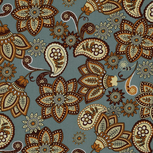 RADIANCE PAISLEY OLD GREEN