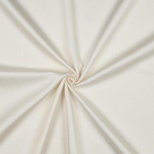COTTON SATIN ECRU