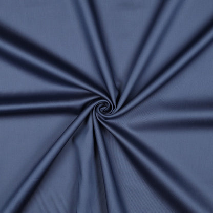 COTTON SATIN MIDNIGHT BLUE