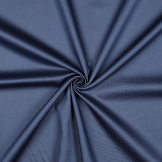 COTTON SATIN MIDNIGHT BLUE