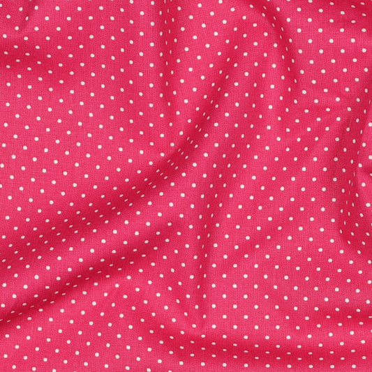 POPLIN PETIT DOTS - PINK