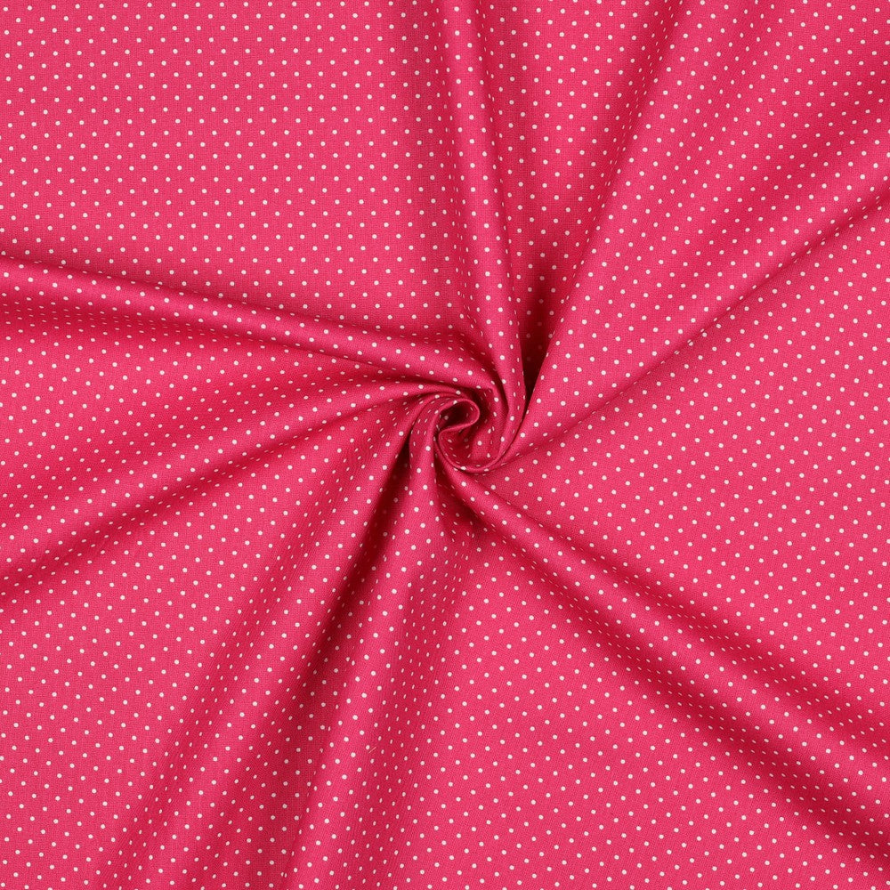 POPLIN PETIT DOTS - PINK