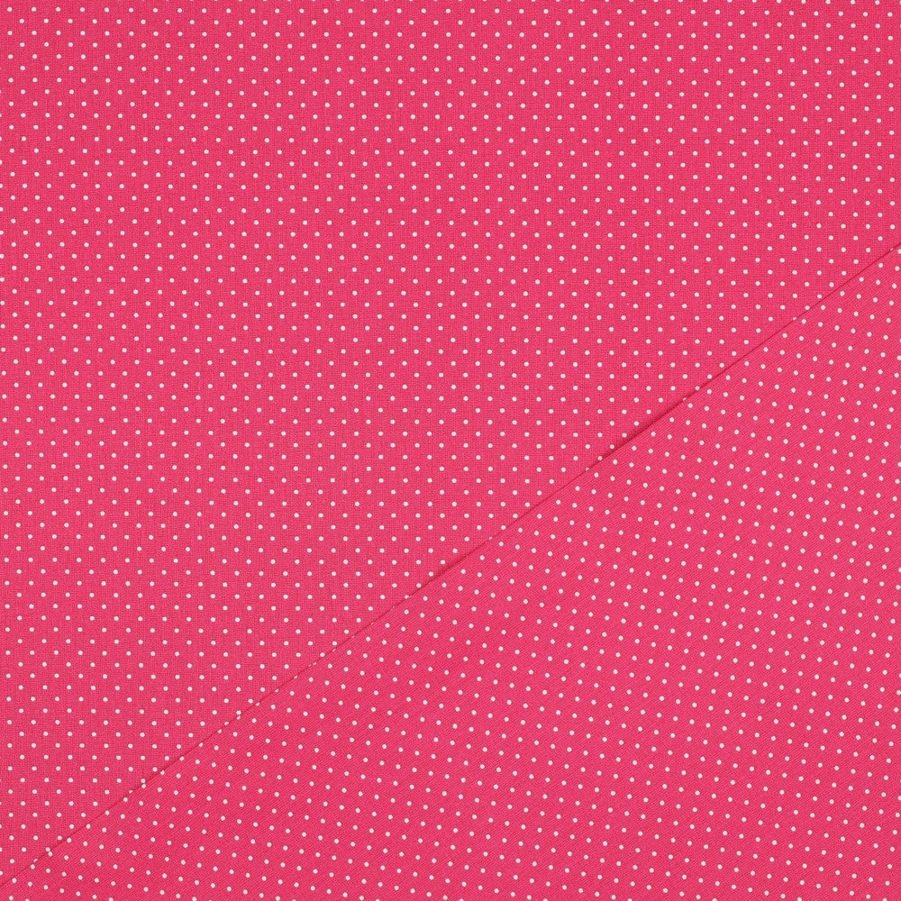 POPLIN PETIT DOTS - PINK