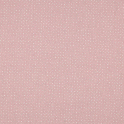 POPLIN PETIT DOTS - OLD ROSE