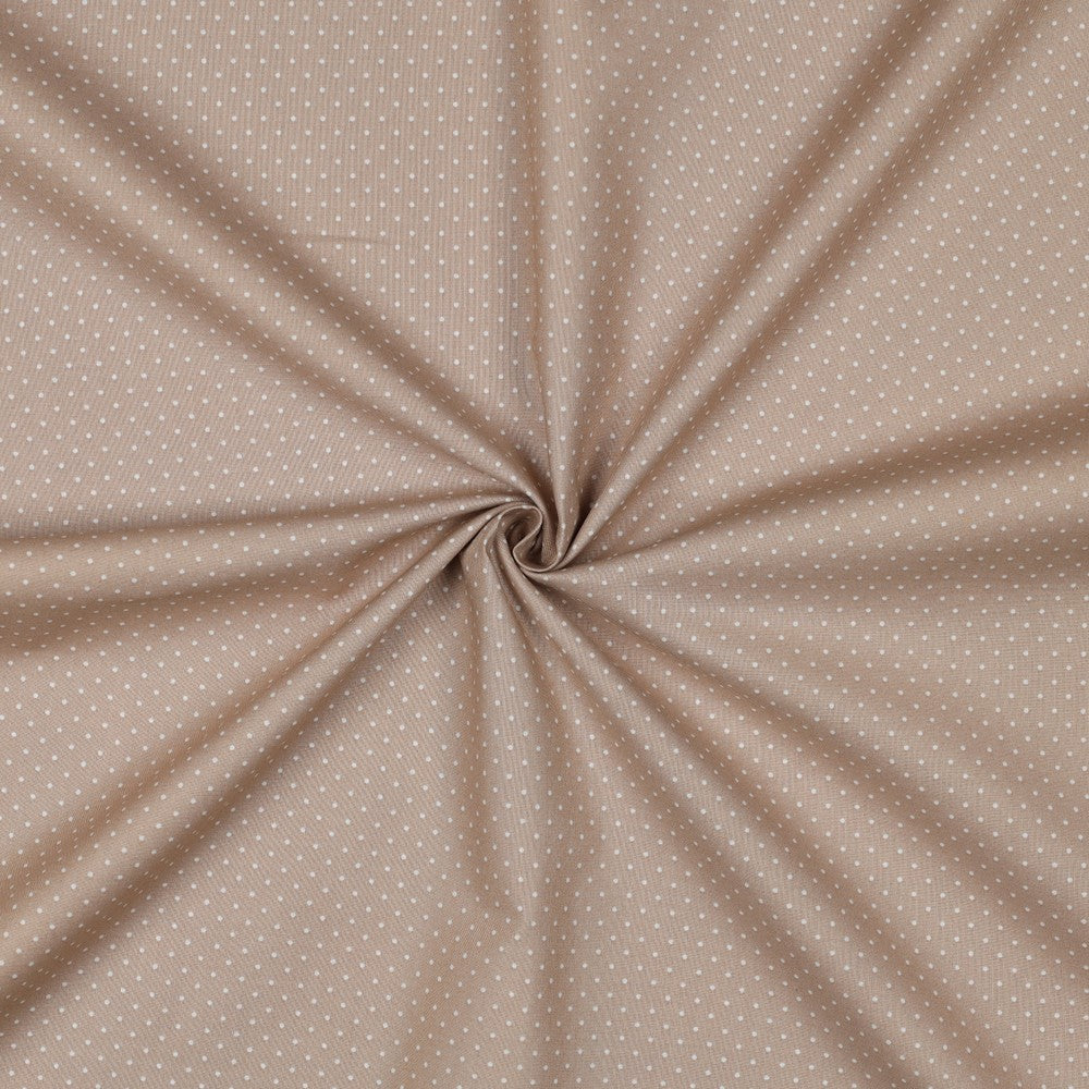 POPLIN PETIT DOTS - SAND