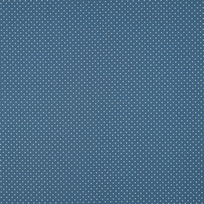 POPLIN PETIT DOTS - BLUE
