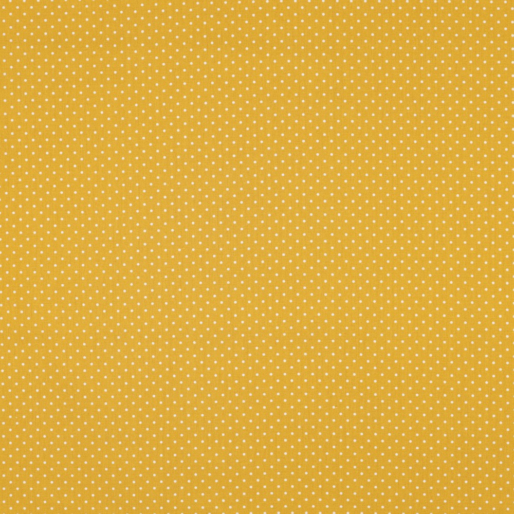 POPLIN PETIT DOTS - OCHRE