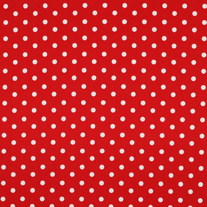 POPLIN DOTS - RED