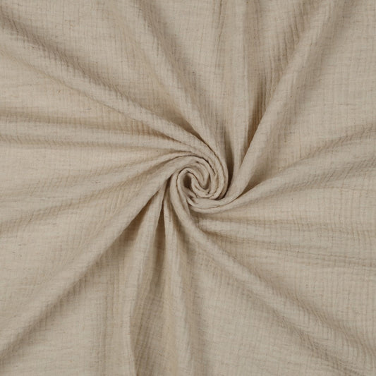 DOUBLE GAUZE LINEN NATURAL