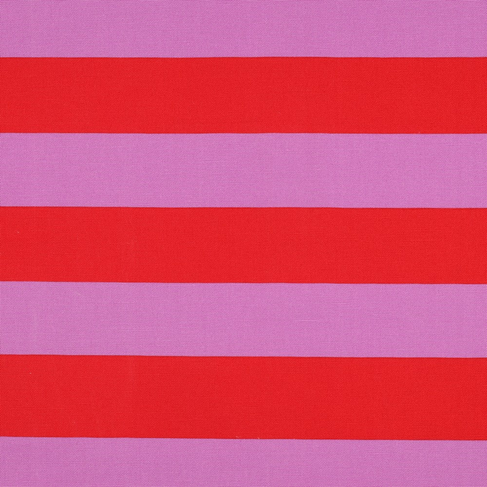 CANVAS STRIPES Red/Mauve