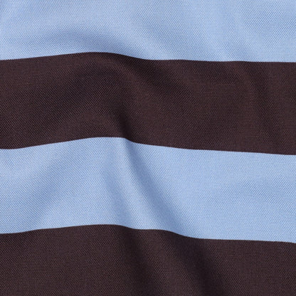 CANVAS STRIPES Light Blue/Dark Purple