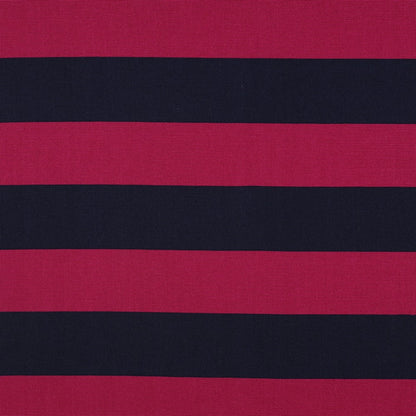 CANVAS STRIPES Fuchsia/Navy