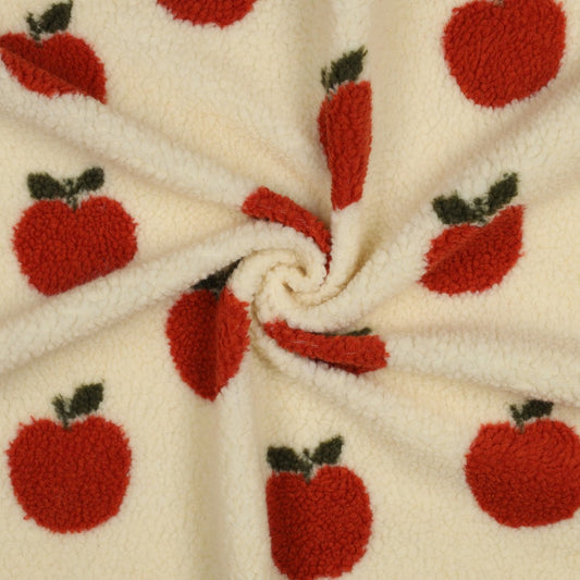 TEDDY JACQUARD APPLE SAND