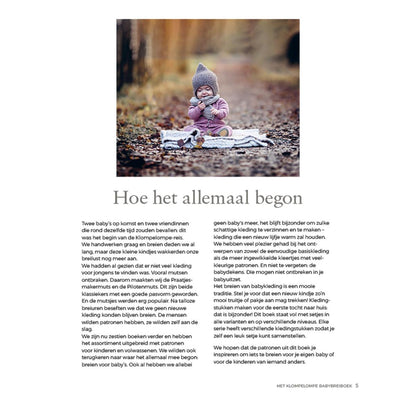 Het Klompelompe babybreiboek