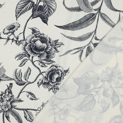 LINEN VISCOSE FLOWERS