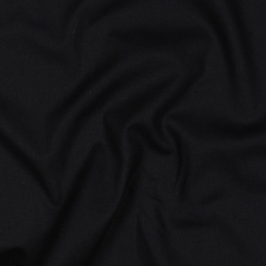 COTTON POPLIN BLACK