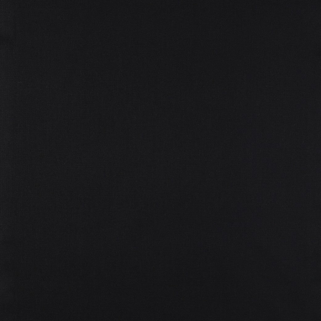 COTTON POPLIN BLACK
