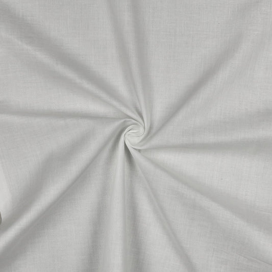 COTTON POPLIN - OPTICAL WHITE