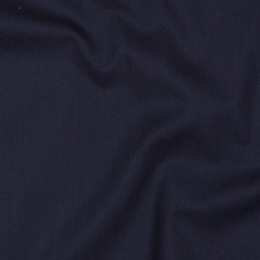 COTTON POPLIN - NAVY