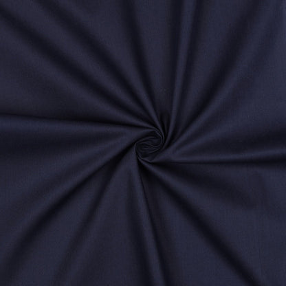 COTTON POPLIN - NAVY
