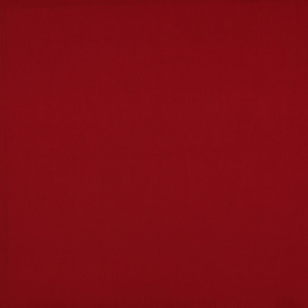 COTTON POPLIN - WINE RED