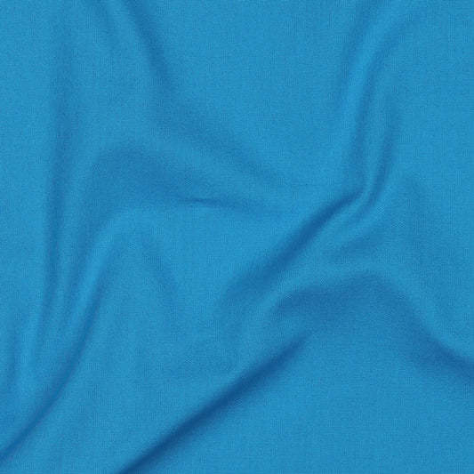 COTTON POPLIN AQUA