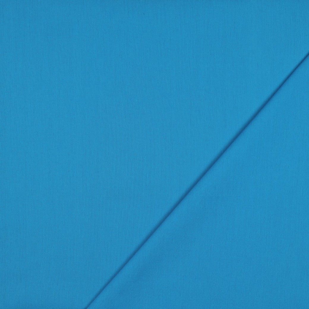 COTTON POPLIN AQUA