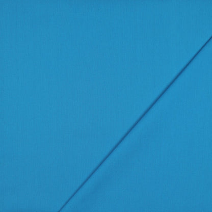 COTTON POPLIN AQUA