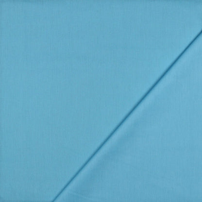 COTTON POPLIN - SKY BLUE