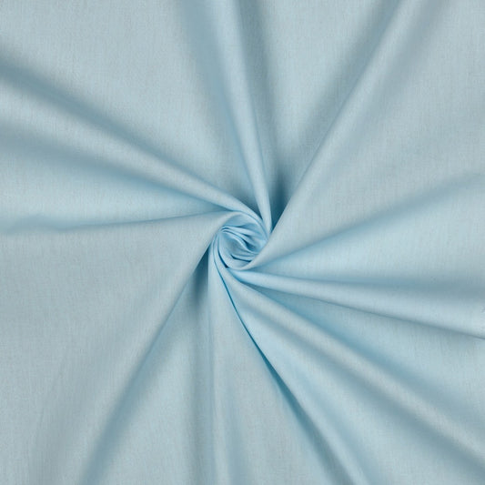 COTTON POPLIN - BABY BLUE