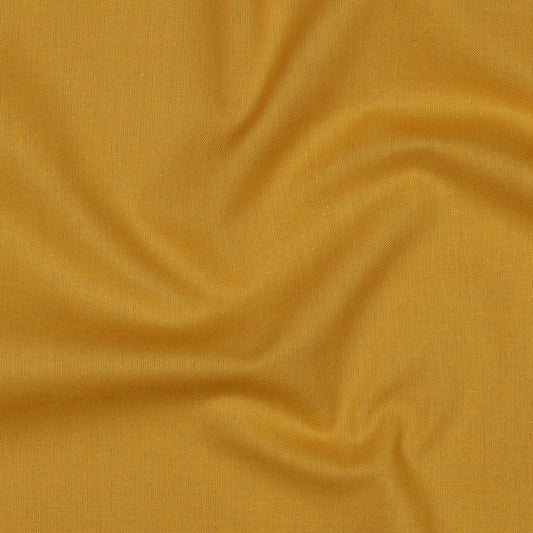 COTTON POPLIN - OCHRE