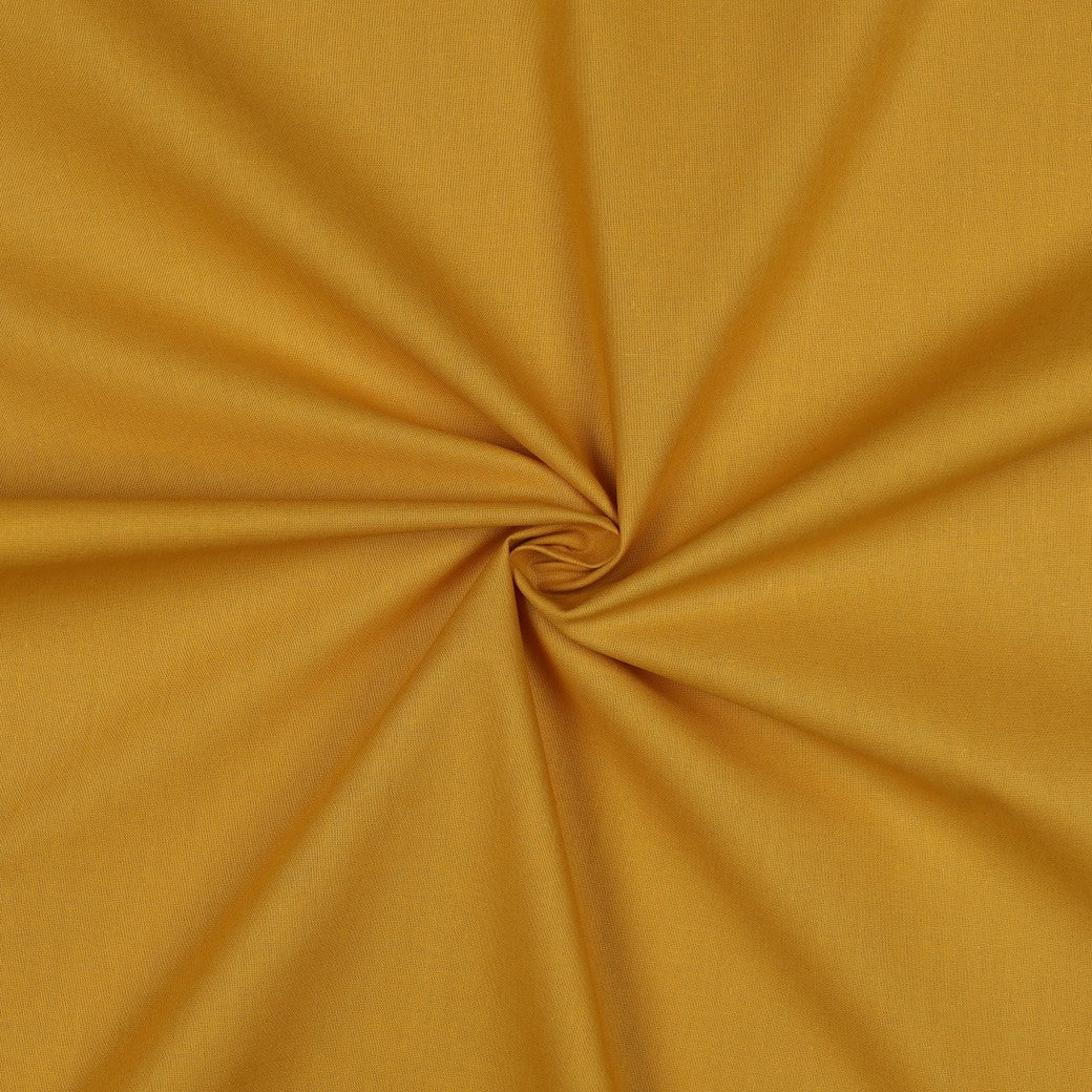 COTTON POPLIN - OCHRE