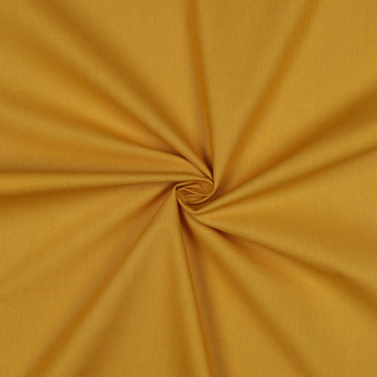 COTTON POPLIN - OCHRE