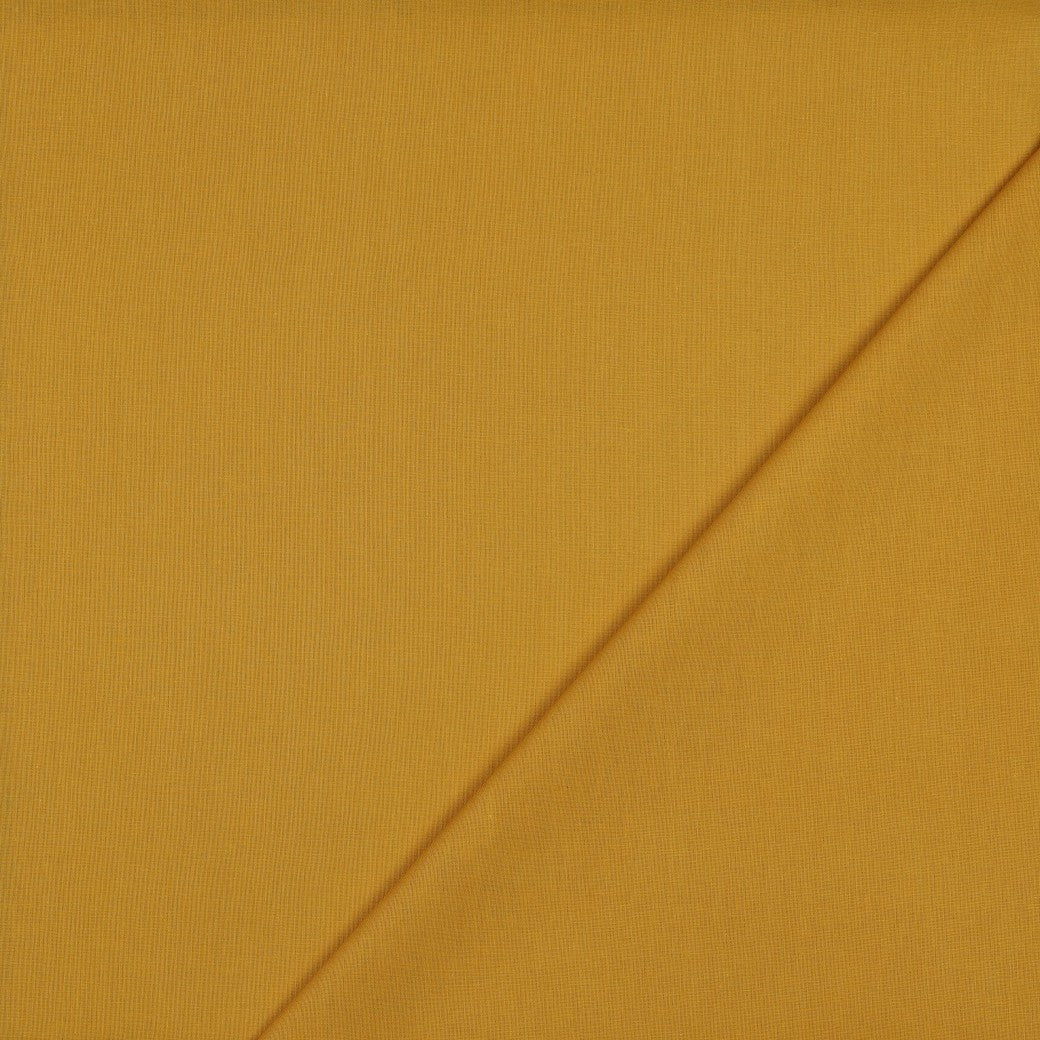 COTTON POPLIN - OCHRE