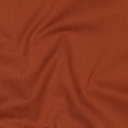 COTTON POPLIN - COGNAC