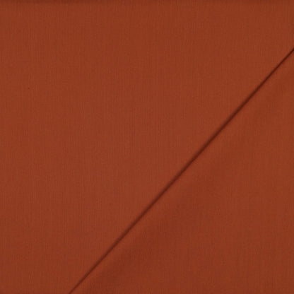 COTTON POPLIN - COGNAC