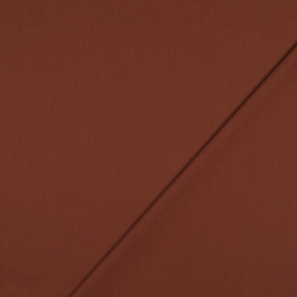 COTTON POPLIN - BROWN