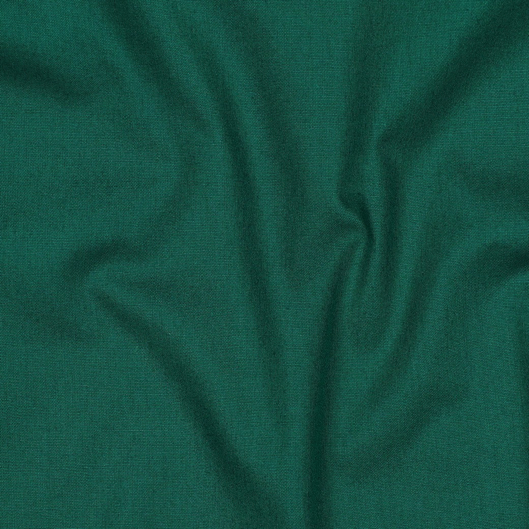 COTTON POPLIN - DARK EMERALD