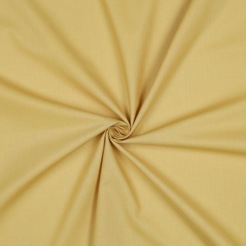 COTTON POPLIN - MUSTARD