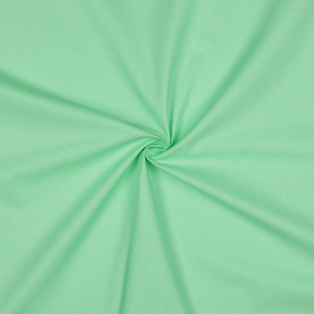 COTTON POPLIN - GREEN NEON