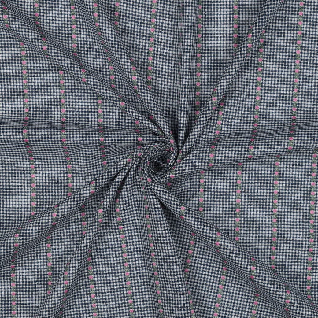 COTTON JACQUARD FLOWERS