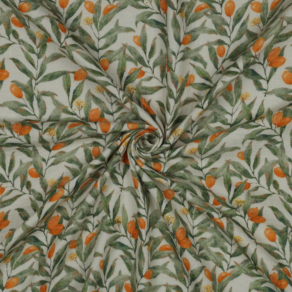 DOUBLE GAUZE DIGITAL LEAVES