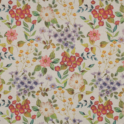CANVAS LINEN LOOK DIGITAL FLOWERS