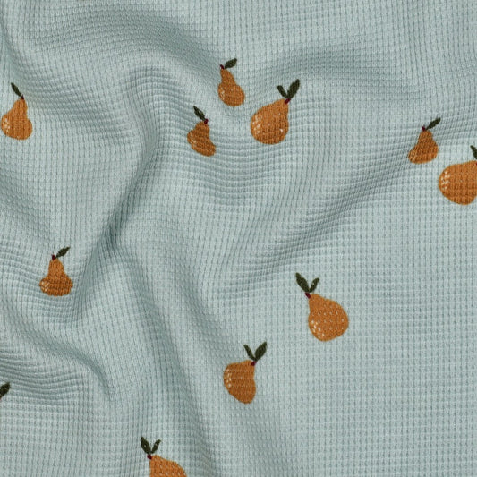 WAFFLE JERSEY PEARS - MINT