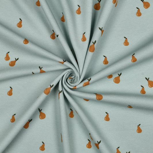WAFFLE JERSEY PEARS - MINT
