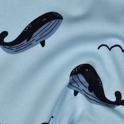 JOGGING WHALES - BLUE
