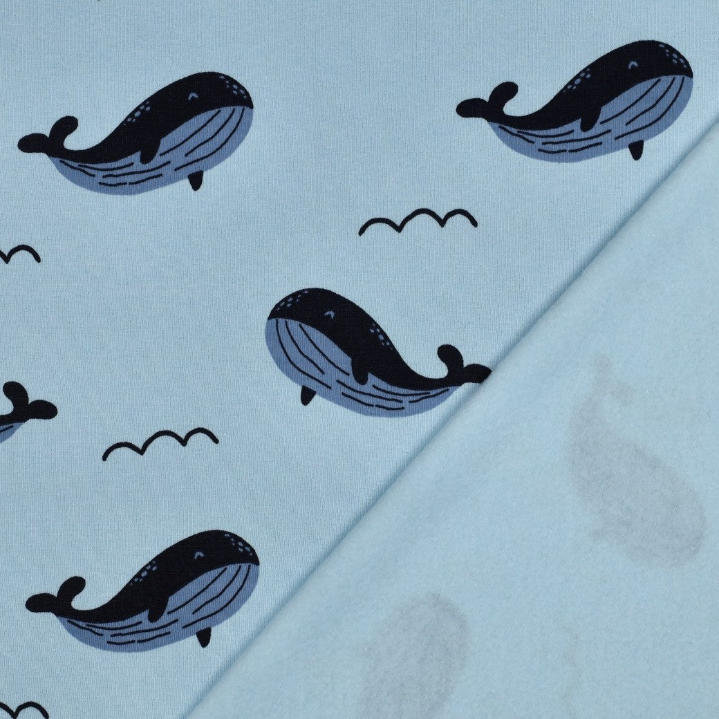 JOGGING WHALES - BLUE
