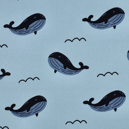 JOGGING WHALES - BLUE